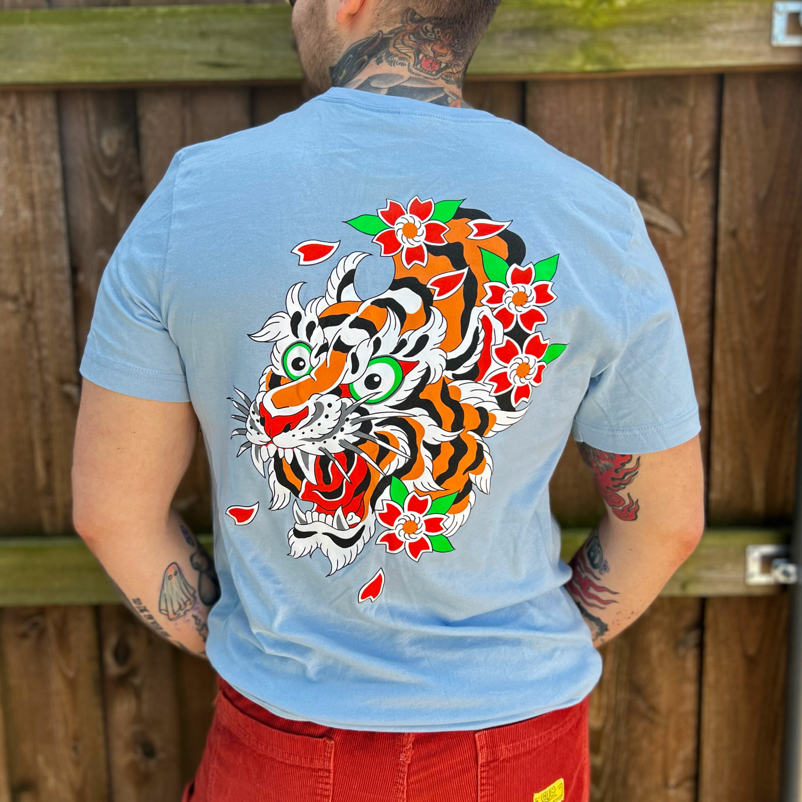 dallas-traditional-tattoos-tiger-t-shirt