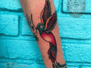 dallas traditional tattoo bird