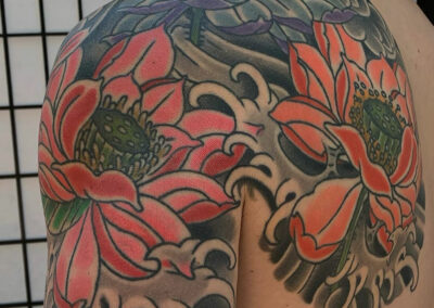 dallas traditional tattoo japanese lotus