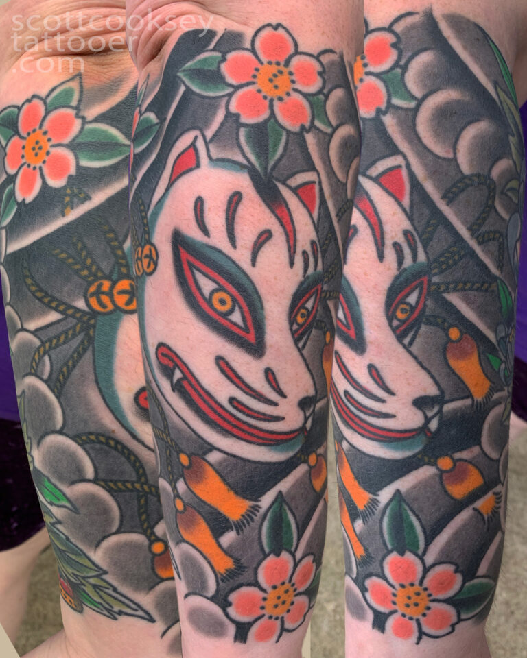 Irezumi tattoo by Scott Cooksey