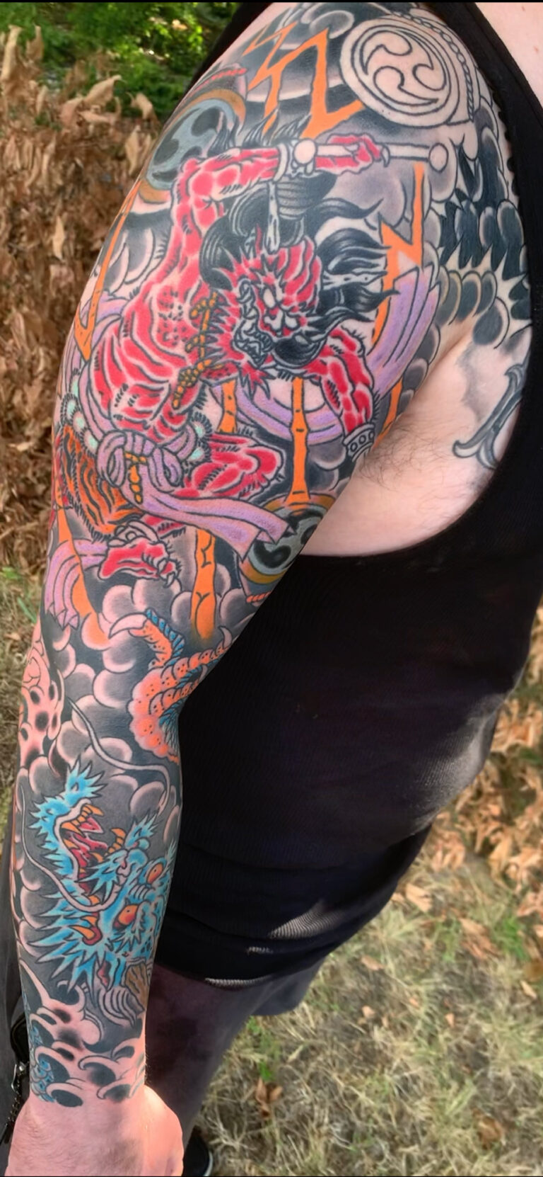 Irezumi artist tattoo by Scott Cooksey