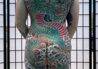 dallas japanese tattoo full back