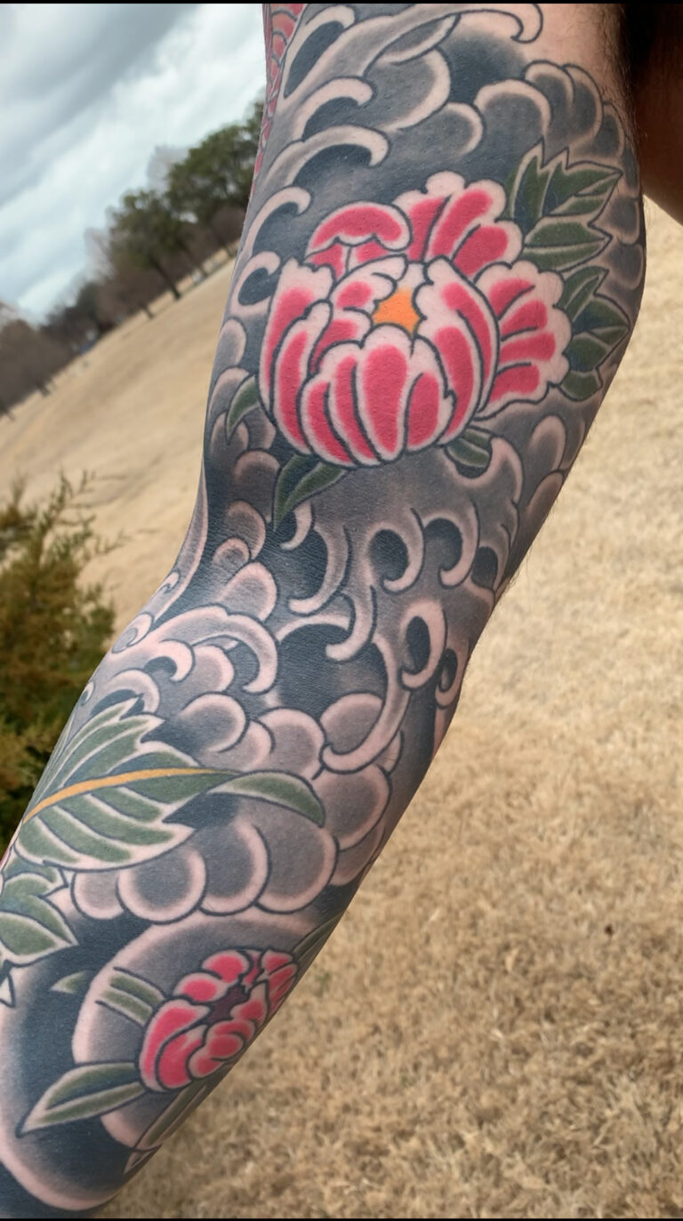 Irezumi artist tattoo by Scott Cooksey
