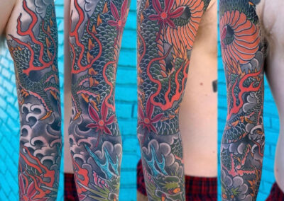 japanese tattoo sleeve dallas